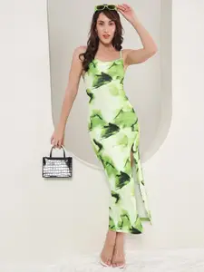 TANDUL Women Abstract Printed Maxi Dress