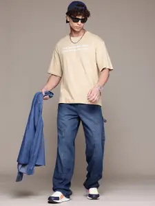 The Roadster Lifestyle Co. Men Baggy Loose Fit Jeans