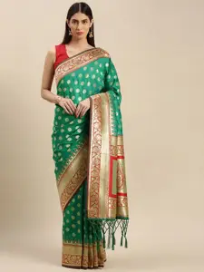 flaher Woven Design Zari Designer Banarasi Saree