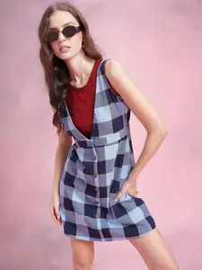 DressBerry Self-Checked Dress