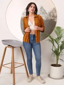 Mitera Women Standard Floral Opaque Formal Shirt