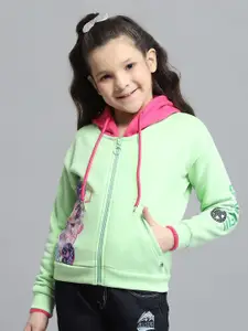 Monte Carlo Girls Printed Hooded Sweatshirt