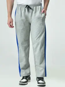 BAESD Men Colourblocked Mid Rise Ankle Length Track Pants