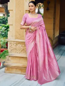 KALINI Woven Design Zari Saree