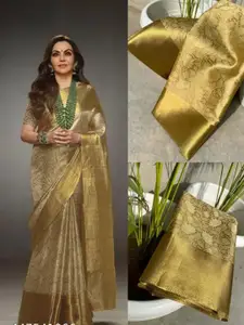 KALINI Woven Design Zari Banarasi Saree