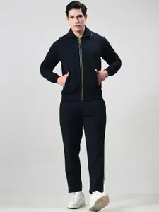 BAESD Men Polo Collar High-Rise Tracksuits