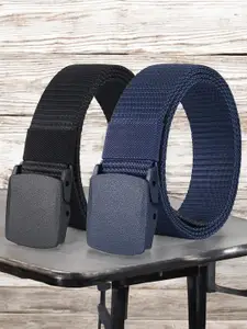 Provogue Men Pack Of 2 Canvas Belt
