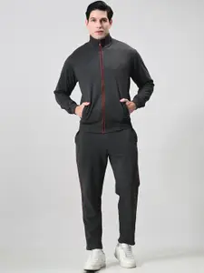 BAESD Men Mock Collar High-Rise Tracksuits