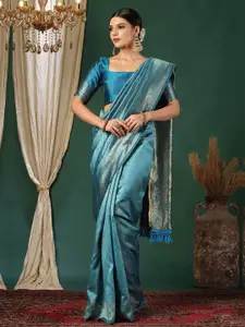 KALINI Woven Design Zari Banarasi Saree