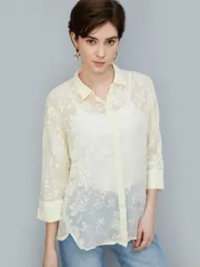 max Women Floral Printed Casual Shirt