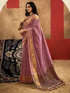 Anouk Ethnic Motifs Zari Banarasi Saree