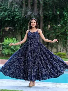 UNIFY FASHION Women Floral Printed  Fit & Flare Dress