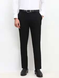 Allen Solly Sport Men Mid-Rise Slim Fit Formal Trousers