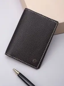 Allen Solly Men Leather Passport Holder