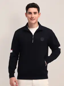 U.S. Polo Assn. Men Mock Collar Sweatshirt