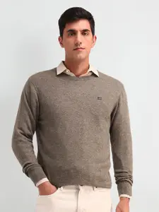 Arrow Sport Men Pullover Cotton Sweater