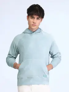 Flying Machine Men Cotton Hooded Sweatshirt