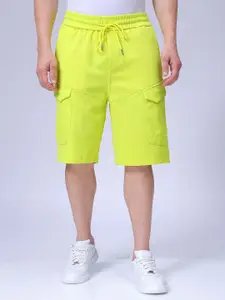 The Indian Garage Co Men Mid-Rise Relaxed Fit Shorts