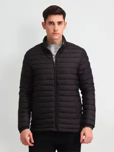 Arrow Sport Men Solid Padded Jacket