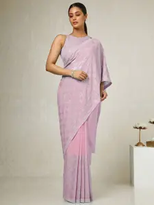 Soch Embellished Sequinned Poly Georgette Saree