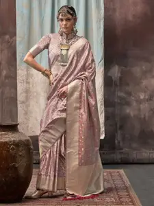 Anouk Woven Design Zari Banarasi Saree