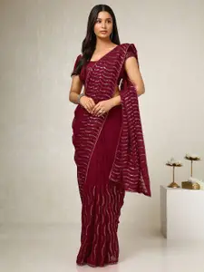 Soch Sequinned Poly Georgette Saree