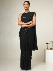 Soch Sequinned Poly Georgette Saree