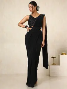 Soch Beads and Stones Ready to Wear Saree