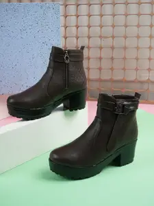 SAPATOS Women Boots With Buckle