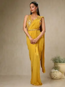 Soch Sequinned Ready to Wear Saree