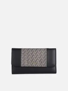 Van Heusen Woman Geometric Printed Leather Three Fold Wallet