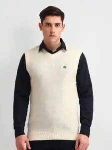 Arrow Sport Men Cotton Sweater Vest