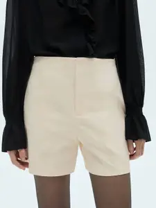 MANGO Women High-Rise Shorts