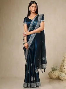Soch Embellished Beads and Stones Organza Saree