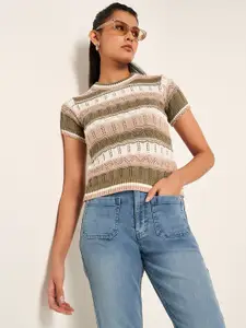 SF JEANS by Pantaloons Women Round Neck Pullover