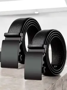 Metronaut Men Textured 2 PU Belt