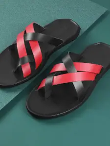 Metro Men Leather Comfort Sandals