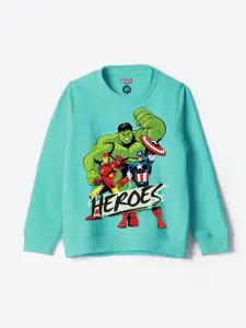 YK Marvel Boys Printed Sweatshirt