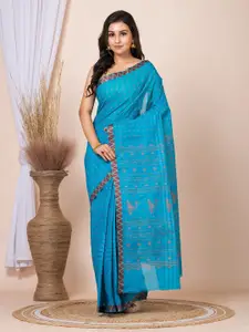 Laa Calcutta Ethnic Motifs Printed Saree