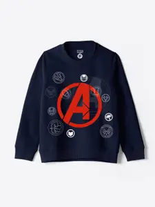 YK Marvel Boys Printed Sweatshirt