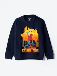 YK Marvel Boys Printed Sweatshirt