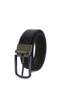 Elite Crafts Men Italian Leather Reversible Formal Belt