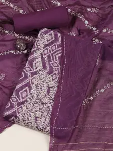 Meena Bazaar Printed Unstitched Dress Material