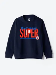 YK Marvel Boys Printed Sweatshirt
