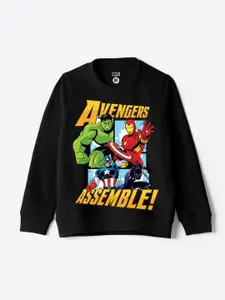 YK Marvel Boys Printed Sweatshirt