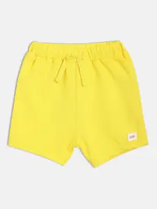 MINI KLUB Boys Cotton Mid-Rise Shorts