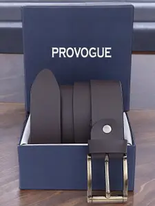 Provogue Men Leather Formal Belt