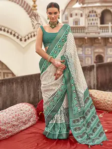 elora Zari Printed Patola Saree