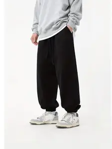 Imsa Moda Men Black Jogger Pants