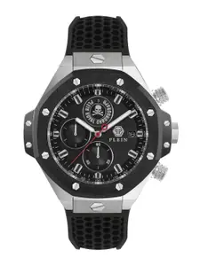PHILIPP PLEIN Men Brass Dial & Straps Analogue Watch PWLFA0225